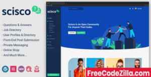 Scisco – Questions and Answers WordPress Theme Free Download