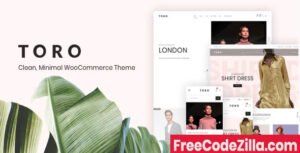 Toro – Clean, Minimal WooCommerce Theme Free Download