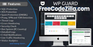 WP Guard v1.8 – Security, Firewall & Anti-Spam plugin for WordPress Free Download