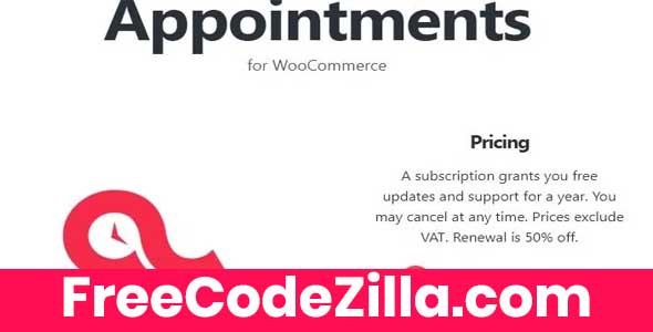 BookingWP WooCommerce Appointments Free Download