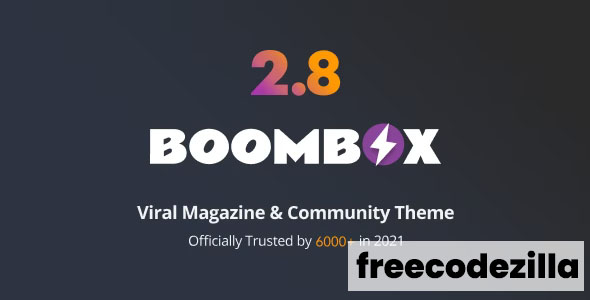 BoomBox Nulled – Viral Magazine WP Theme