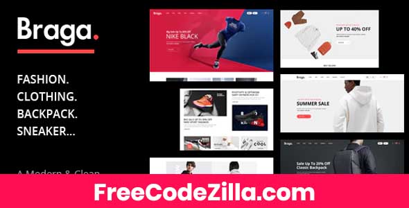 Braga - Fashion Theme for WooCommerce WordPress Free Download