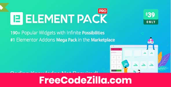 Element Pack - Addon for Elementor Page Builder Free Download