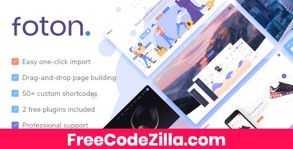 Foton - Software and App Landing Page Theme Free Download