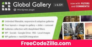 Global Gallery - Wordpress Responsive Gallery Free Download