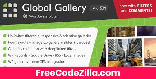 Global Gallery - Wordpress Responsive Gallery Free Download