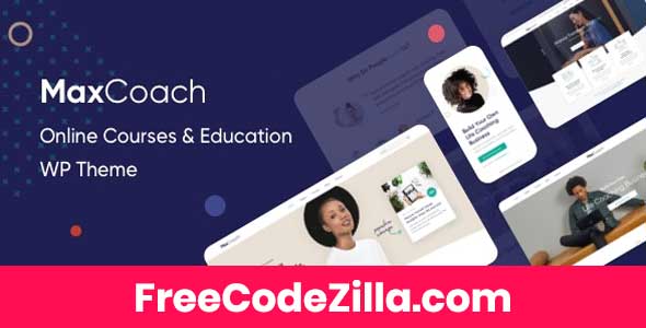 MaxCoach - Online Course & Education WordPress Theme