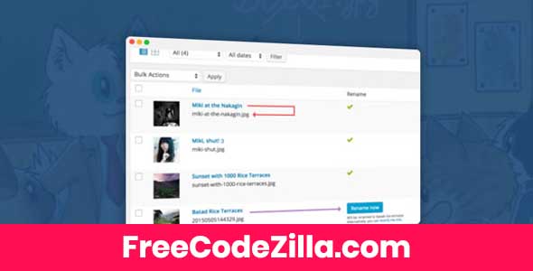 Media File Renamer Pro Free Download