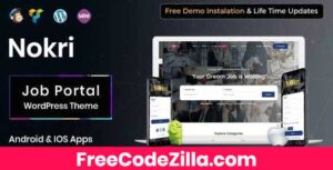 Nokri – Job Board WordPress Theme Free Download