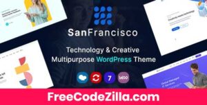 San Francisco – IT Technology and Creative WordPress Theme Free Download