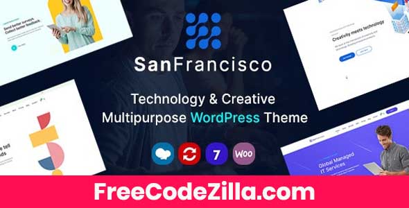 San Francisco – IT Technology and Creative WordPress Theme Free Download