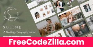 Solene Nulled - Wedding Photography Theme Download