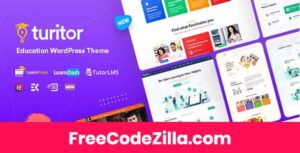Turitor - LMS & Education WordPress Theme Free Download
