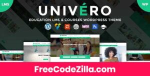 Univero - Education LMS & Courses WordPress Theme