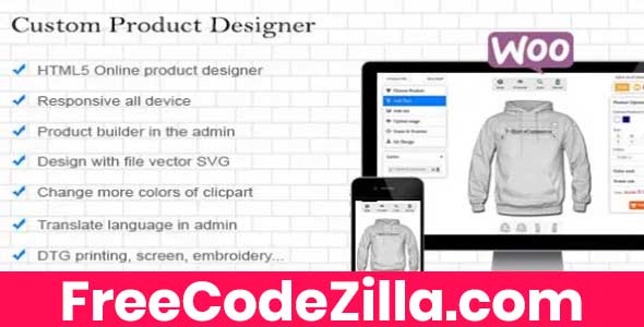 woocommerce custom product designer free download