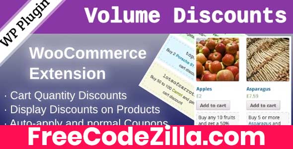 WooCommerce Volume Discount Coupons Free Download