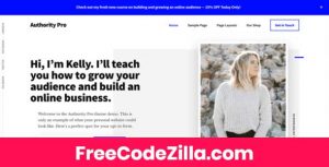Authority Pro Genesis Child Theme Free Download