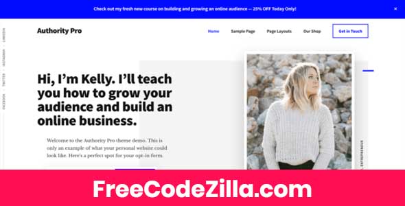 Authority Pro Genesis Child Theme Free Download