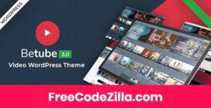 Betube - Video WordPress Theme Free Download