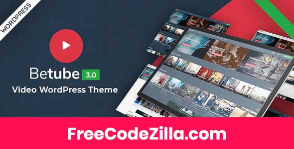 Betube - Video WordPress Theme Free Download