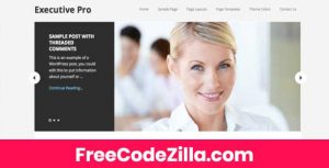 Executive Pro Genesis Child Theme Free Download