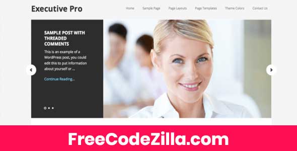 Executive Pro Genesis Child Theme Free Download