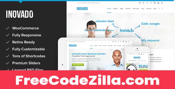 Inovado Nulled - Retina Responsive Multi-Purpose Theme