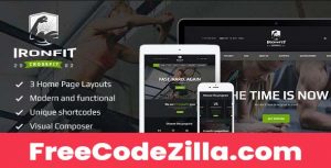 Ironfit - Fitness, Gym and Crossfit WordPress Theme