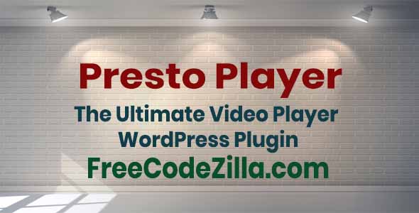 Presto Player – Video Player WordPress Plugin Free Download