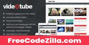 VideoTube - A Responsive Video WordPress Theme