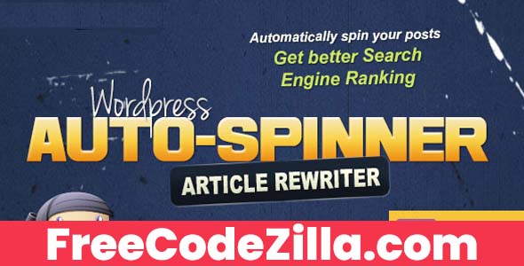 WordPress Auto Spinner - Articles Rewriter Free Download