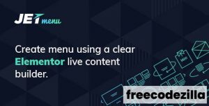 JetMenu – Mega Menu for Elementor Free Download