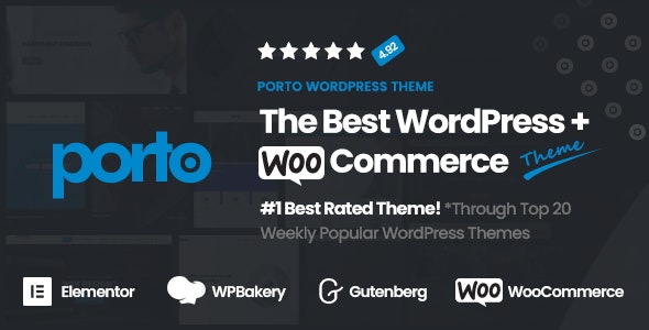 Porto – Multipurpose & WooCommerce Theme