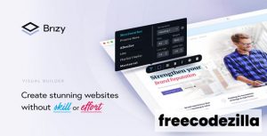 Brizy Pro Nulled - WordPress Builder Plugin