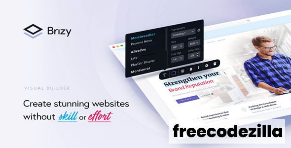 Brizy Pro Nulled - WordPress Builder Plugin