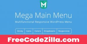 Mega Main Menu Nulled - WordPress Menu Plugin