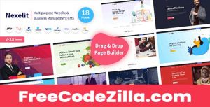 Nexelit Nulled – Multipurpose Website & Business Management System CMS