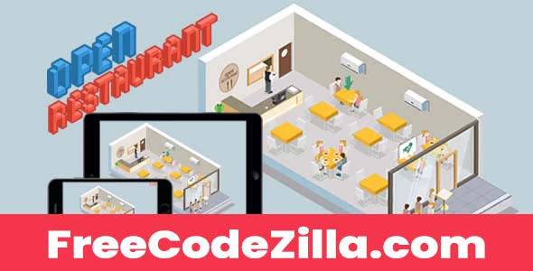 Open Restaurant - HTML5 Game
