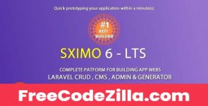 Sximo Nulled - Laravel Multi Purpose Application CRUD