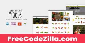 Vegan Food – Organic Store Woocommerce WordPress Theme