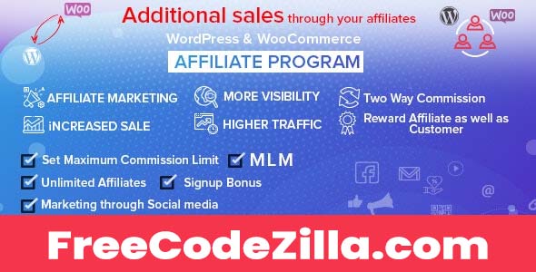 WordPress & WooCommerce Affiliate Program