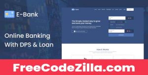 E-Bank - Complete Online Banking System With DPS & Loan