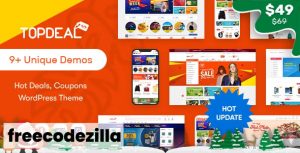 TopDeal Nulled - Multi Vendor Marketplace WordPress Theme