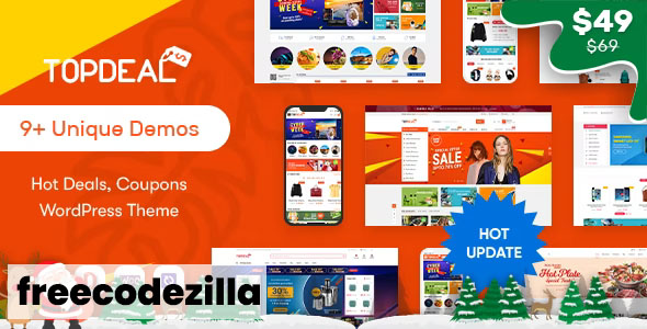 TopDeal Nulled - Multi Vendor Marketplace WordPress Theme