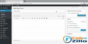 Advanced Content Templates for WordPress