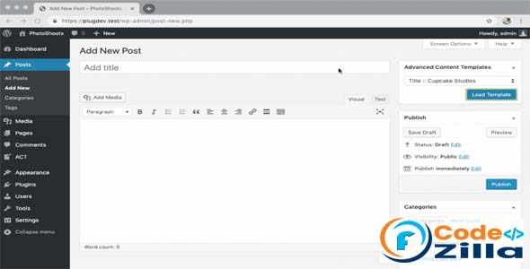 Advanced Content Templates for WordPress