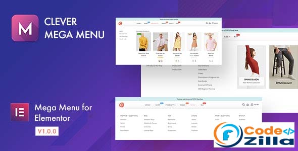 Clever Mega Menu for Elementor Nulled