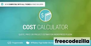 Cost Calculator Nulled - WordPress Plugin