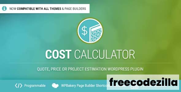 Cost Calculator Nulled - WordPress Plugin