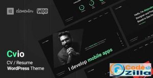 Cvio v3.0.6 - CV Resume Theme Free Download